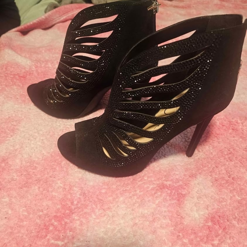 Elegant Black Women's Heels